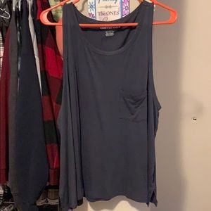 American eagle racer tank top